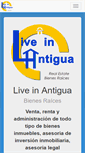 Mobile Screenshot of liveinantigua.com